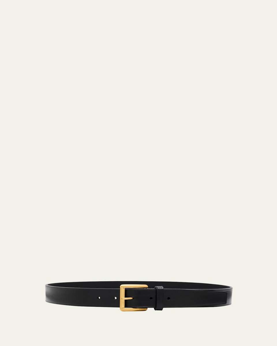 Minimal Leather Belt